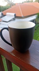a cup of warm water in the morning at a luxury hotel