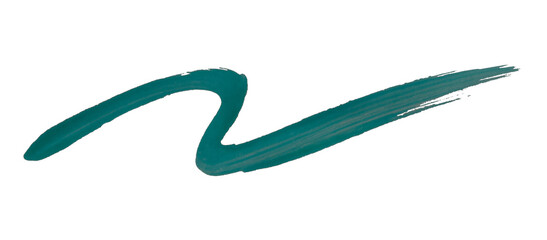 Green watercolor background. Artistic hand paint. Isolated on transparent background.