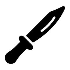 Knife Solid Icon