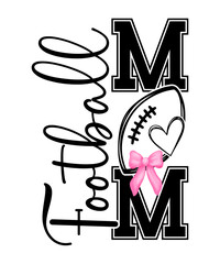 Football Mom Design SVG Tshirt Design