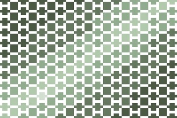 Geometric square mosaic in sage green tones with structured tessellation and modern symmetry. Abstract tile concept