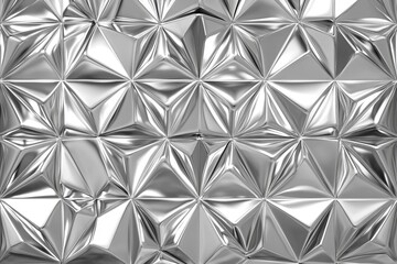 Exploration of abstract geometric patterns in a sleek 3D futuristic design for innovative backgrounds