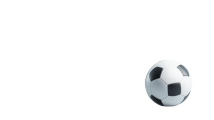 Dynamic soccer ball on a striking green and yellow background for sports enthusiasts