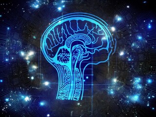 artificial intelligence, AI, Brain, Neuroscience, Data Science, Computer Science, Medicine, GPT,  large models, large language models, biology, human brain, intelligence, technology, future