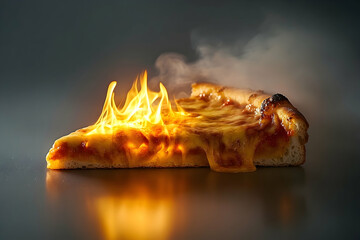 Inferno Slice, A Fiery Pizza Creation Burning with Flavor and Intensity