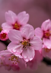 Beautiful cherry blossom background
