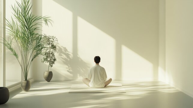 Nerve therapy session in a peaceful therapy room with a therapist. Featuring relaxation and healing