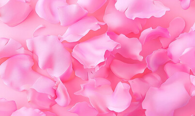 Fototapeta premium Delicate Pink Petals on Soft Background for Elegant Design Projects