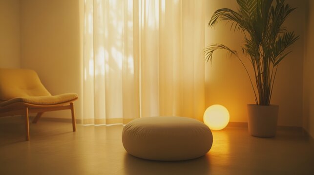 Nerve therapy session in a peaceful wellness center with a skilled therapist. Featuring healing and relaxation