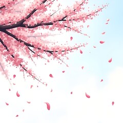 Cherry blossom background