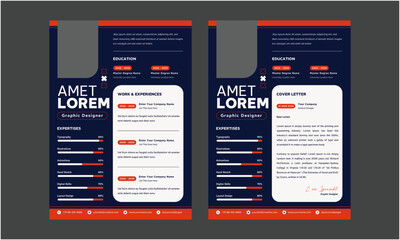 Resume CV. Clean Resume Layout, Minimalist resume cv template, Resume design template