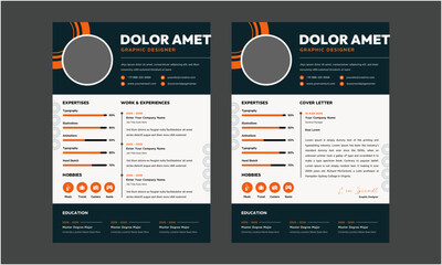 Resume CV. Clean Resume Layout, Minimalist resume cv template, Resume design template