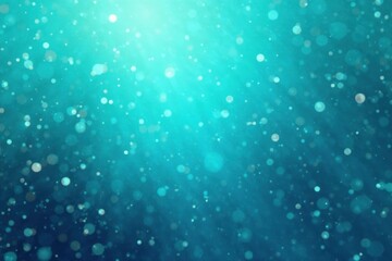Obraz premium Abstract cyan aqua gradient, noisy grain texture Fine, digital noise effect , stock, cyan, element