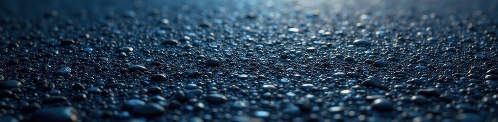 Dark, coarse asphalt texture, fine cracks visible, grunge, black, street texture