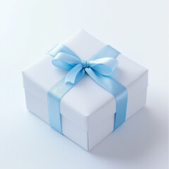 Fototapeta premium gift box, gift, box, christmas, present, ribbon, bow, birthday, holiday, celebration, decoration, package, isolated, object, surprise, anniversary, xmas, red, gold, gift box, paper, wrapped, valentine