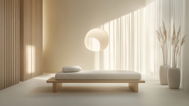 Nerve therapy session in a relaxing wellness room with a therapist. Featuring relaxation and healing