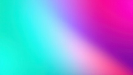 Fototapeta premium Vibrant Teal Purple Gradient Background - Gradient backgrounds