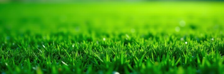 Close-up texture of meticulously maintained sports field, ideal HD wallpaper , close-up, surface