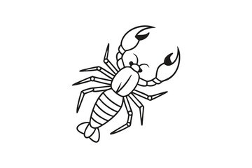 scorpion vector illustration