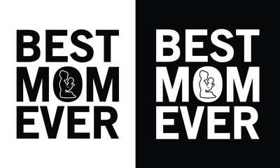 Mother's Day Tshirt Design Mom Shirt Vector