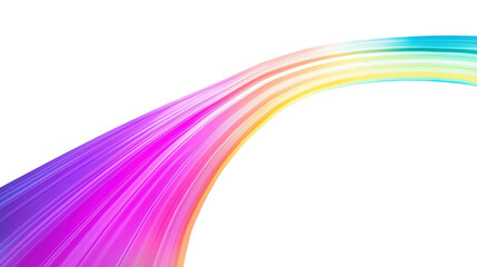 Vibrant Gradient Wave Abstract Background Design