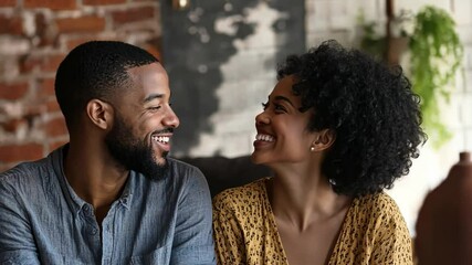 A happy couple holding hands during a relationship therapy session, guided by a professional counselor.