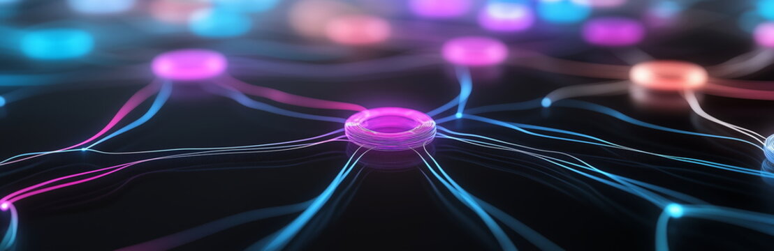 Distributed databases, connected data centers, network of entities creating advanced internet and remote systems.
