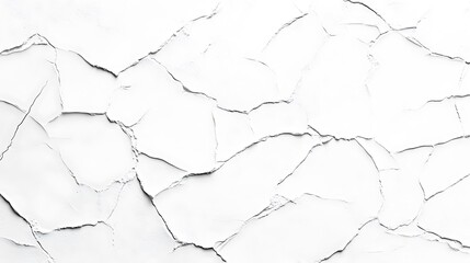 Cracked White Paint Texture: A Detailed Close-Up AI Generated