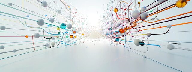 Chaos, tangled and linking of unknown predictable relations. connecting relational data for AI output.