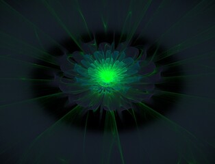 Imaginatory fractal abstract background Image