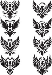 Heraldic Eagle Designs