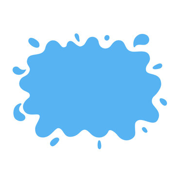 Hand drawn water illustration