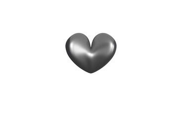 heart 3d render icon