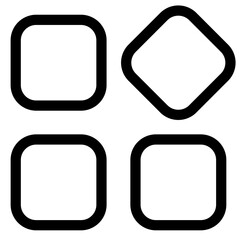 Nanhuai's library outline icon pack