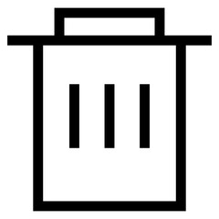 Nanhuai's library outline icon pack