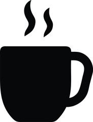 cup of hot coffee.coffee cup icon.transparent png and vector illustration.