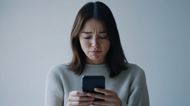 A worried user receiving a message about a late project deadline. Featuring stress and work overload