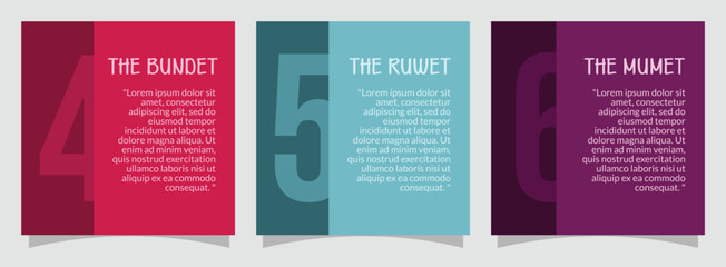 square social media background with sheet numbering