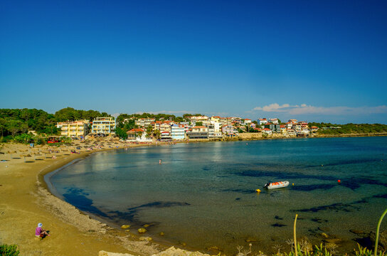 arkoudi beach in ilia perfecture greece