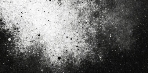 Obraz premium Abstract black and white distressed backdrop Gritty, chaotic, high contrast , photo, high contrast, dark