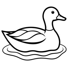 Minimalist Duck Vector