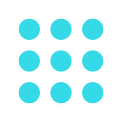 Professional tools sky blue coloured icon pack