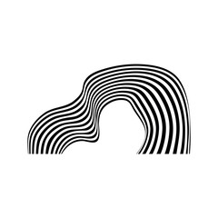 Abstract Wavy Line