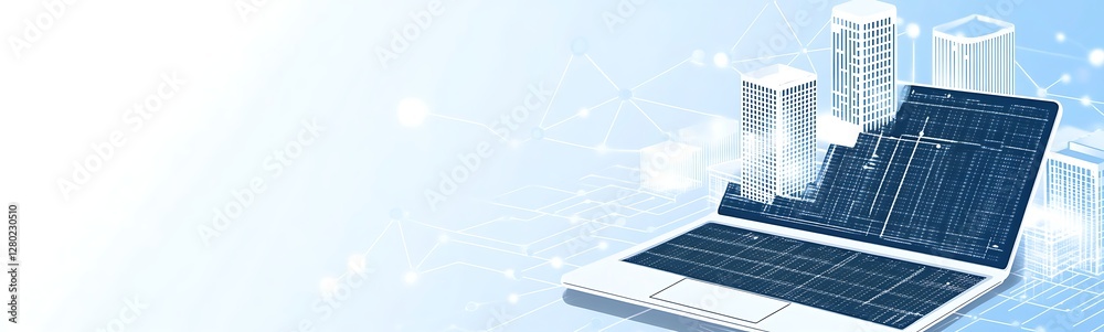 Poster Energy consumption dashboard showcasing AI optimization for monitoring and tracking purposes.