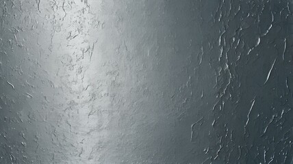 Bright Grainy Bluish Gray Foil: Textured Metallic Abstract Background