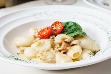 roasted baby calamari