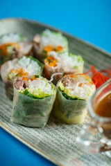frish spring rolls