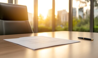 A certified HR policy agreement document framed in a professional setting.