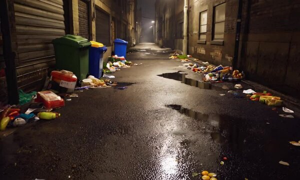 Neglected Street Pollution  