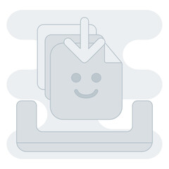 Downloading file Illustration